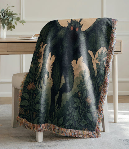 Mothman Woven Blanket
