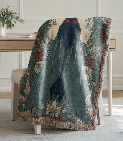 Mothman Woven Blanket