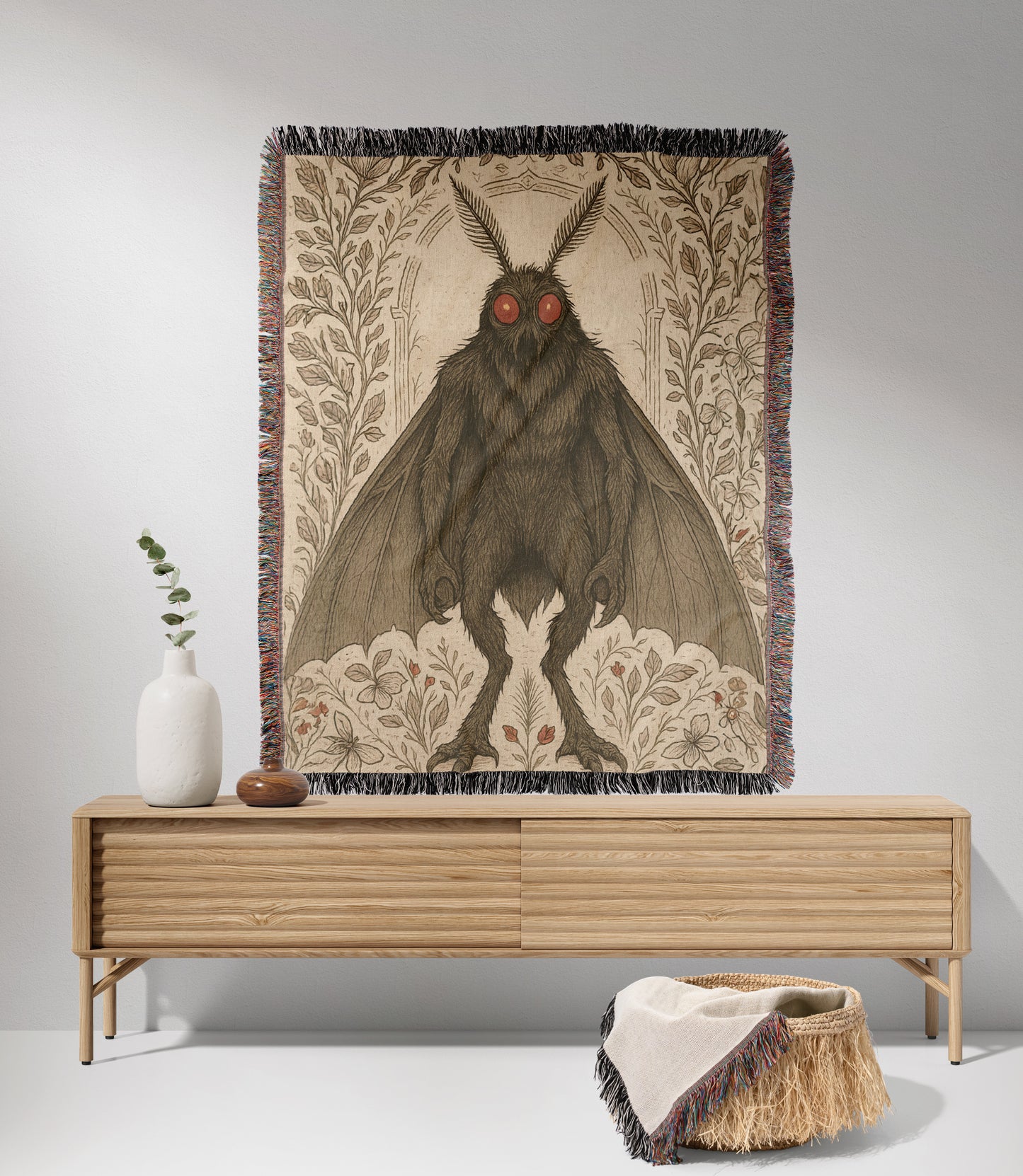 Mothman Woven Blanket
