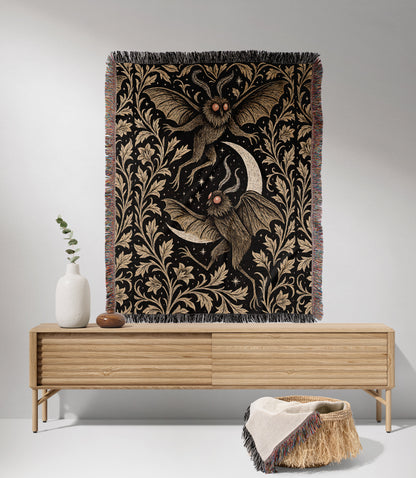 Mothman Woven Blanket