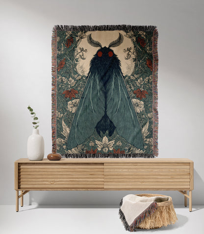 Mothman Woven Blanket