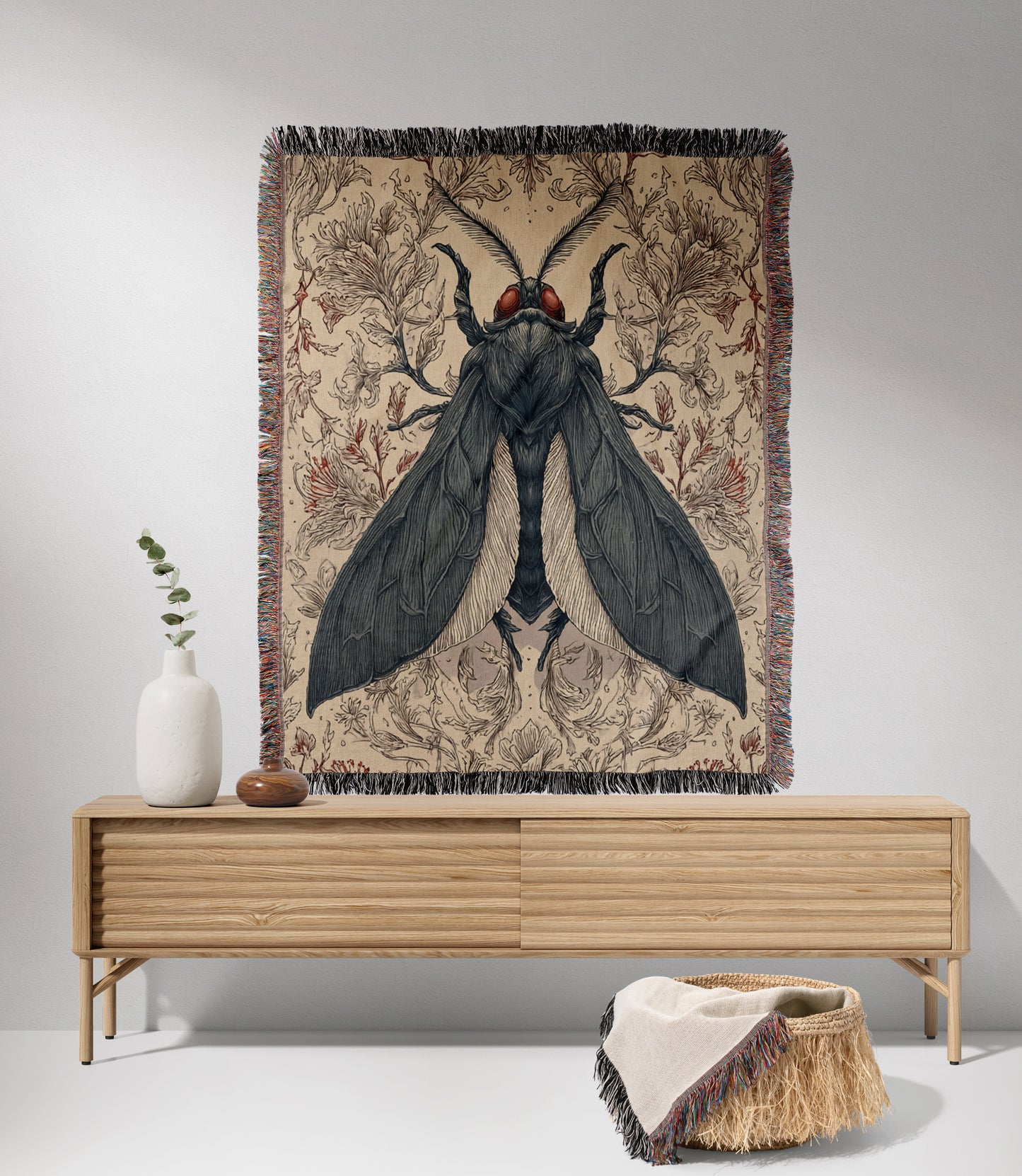 Mothman Woven Blanket