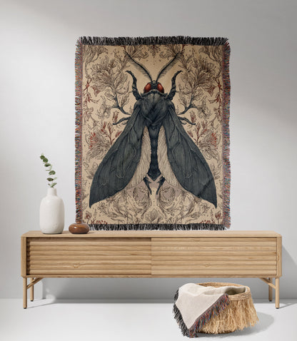 Mothman Woven Blanket