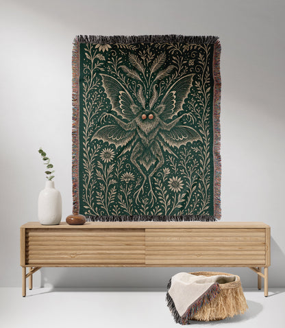 Mothman Woven Blanket