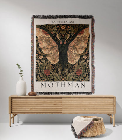 Mothman Woven Blanket