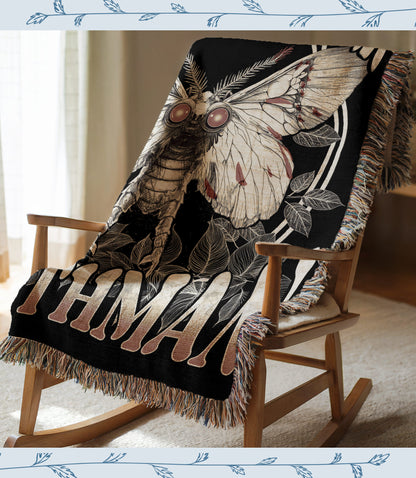 Mothman Woven Blanket