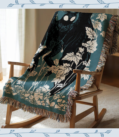 Mothman Woven Blanket